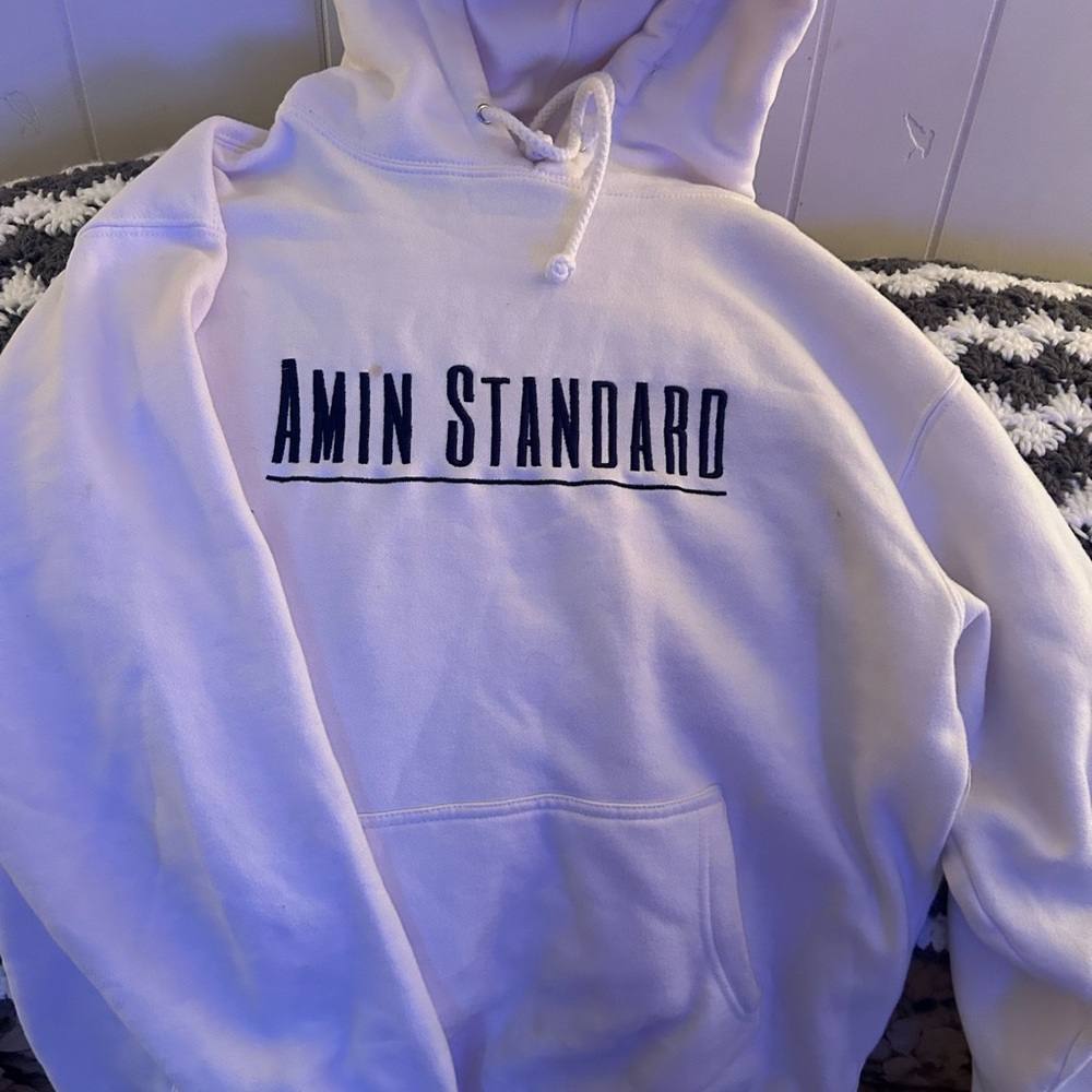 White Men's Hoodie